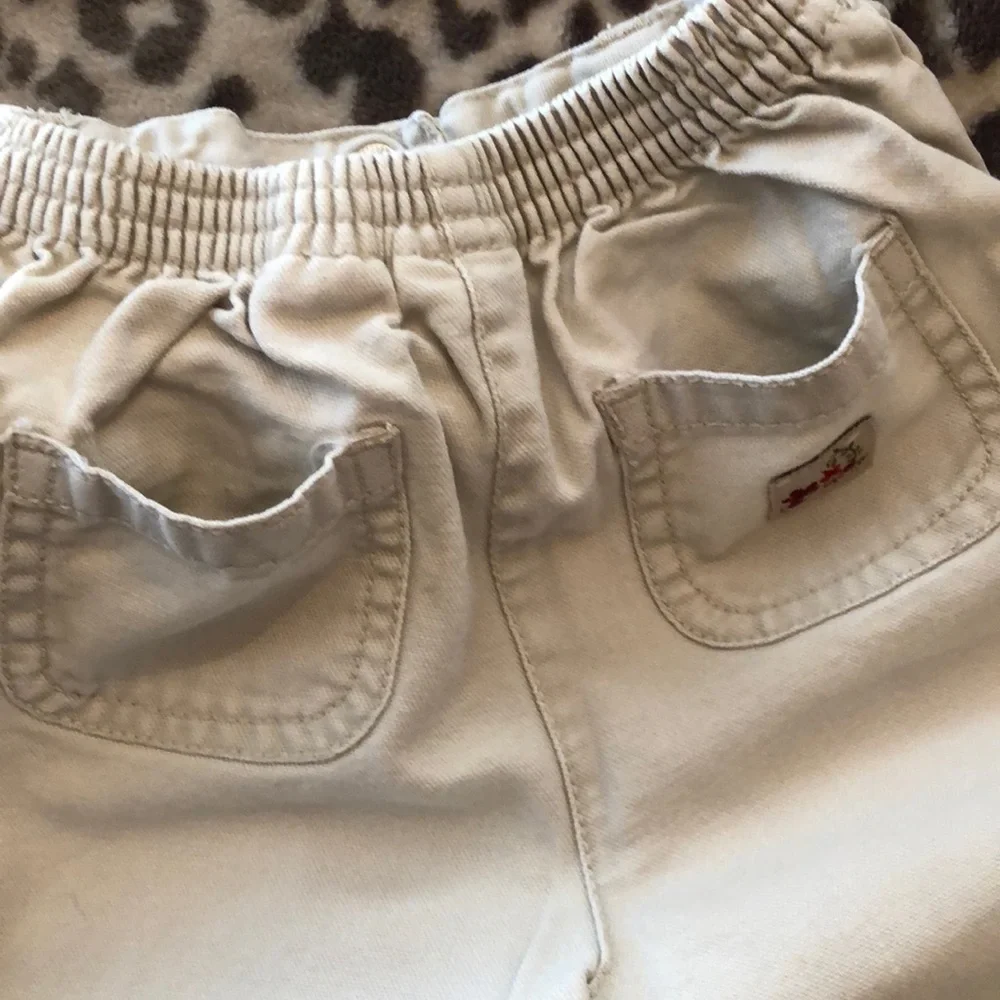 Vintage 2000 Gymboree Embroidered Tan Pants size 24 months Girls